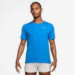 Nike Clothing Nike Miler Running shirt Men - blue, silver