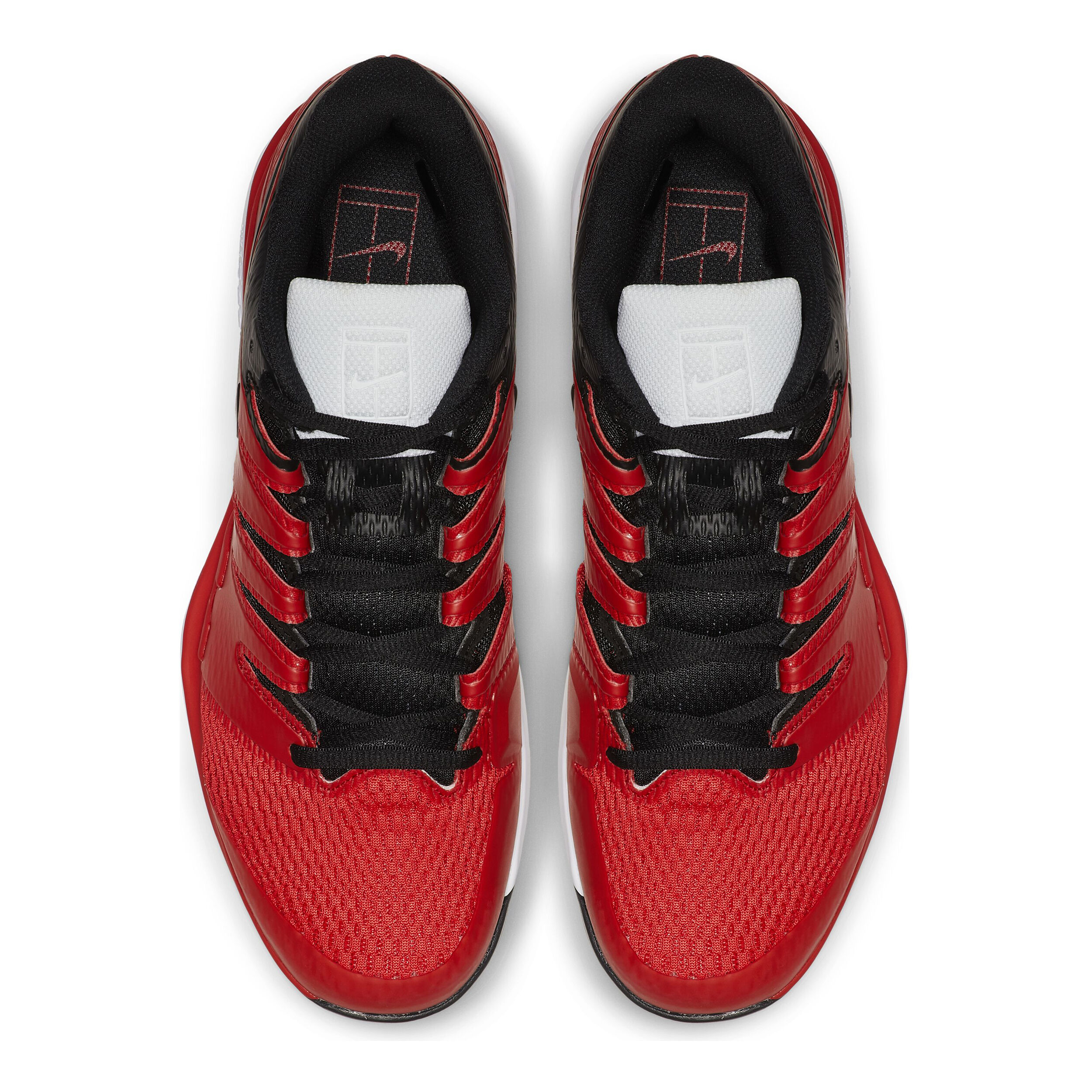 Nike air zoom vapor on sale x red/black men's shoe