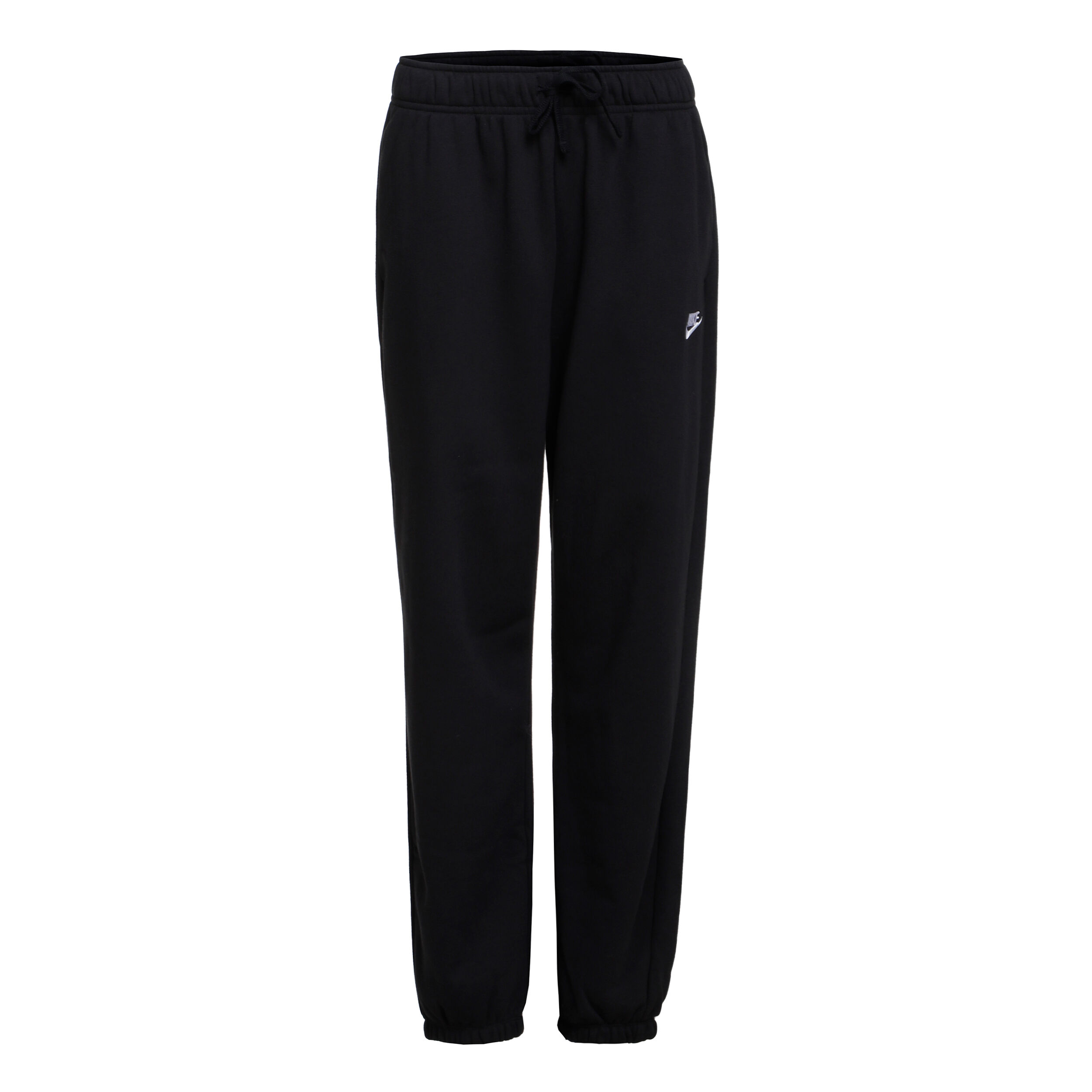 Sportswear Club Fleece Mid Rise Oversized Training Pants Women Black