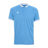 Team Mesh Polo Men-Light Blue