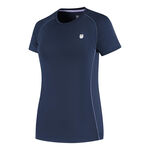 K-Swiss T-Shirt K-Swiss KS AP HYPERCOURT BASIC RECYCLED TEE T-Shirt Women-dark blue