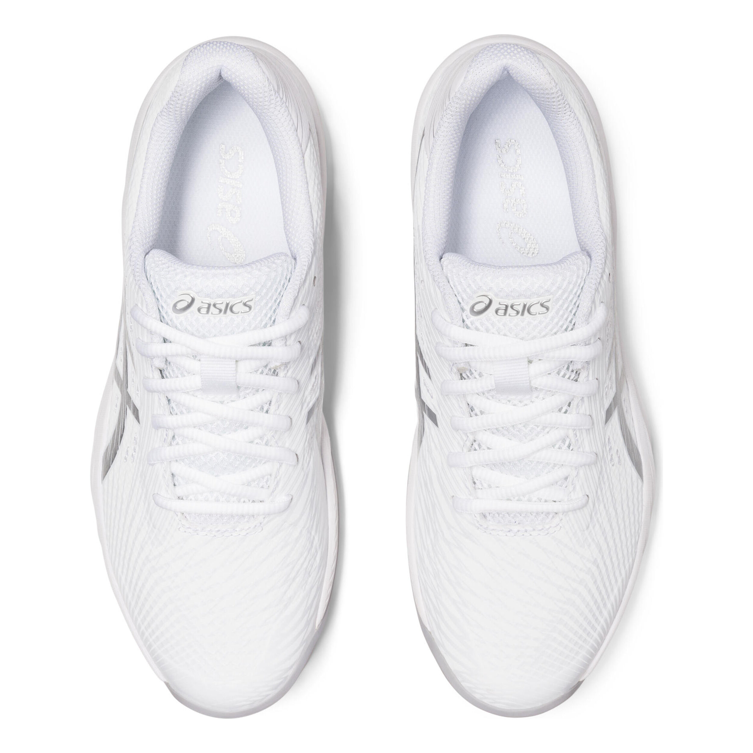 White shop asics runners