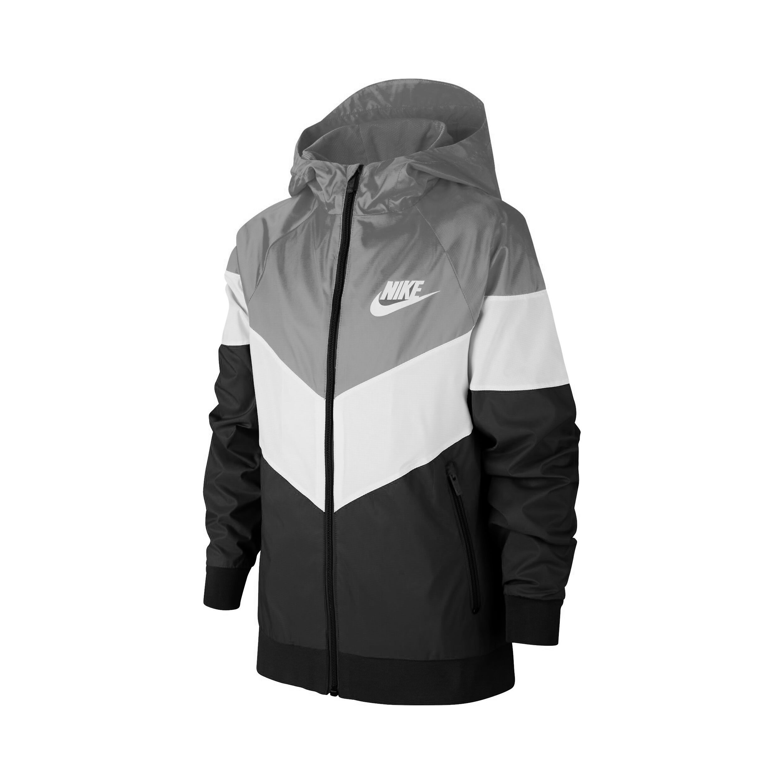Buy Nike Sportswear Windrunner Training Jacket Boys Grey Multicoloured online Tennis Point UK