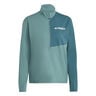 Terrex MT Half-Zip Running Shirt Women-Dark Green,Green