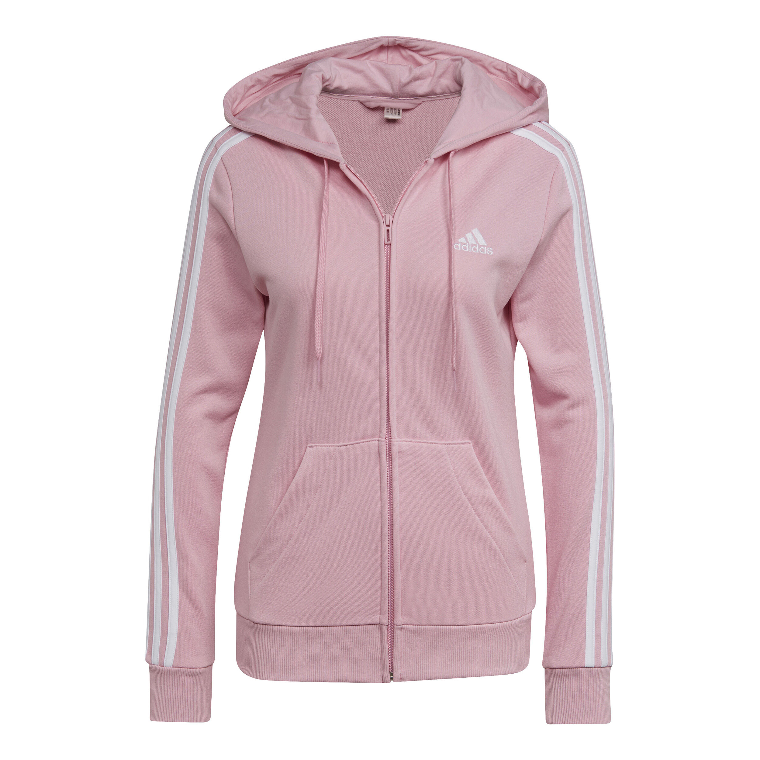 Pink adidas deals zip up hoodie