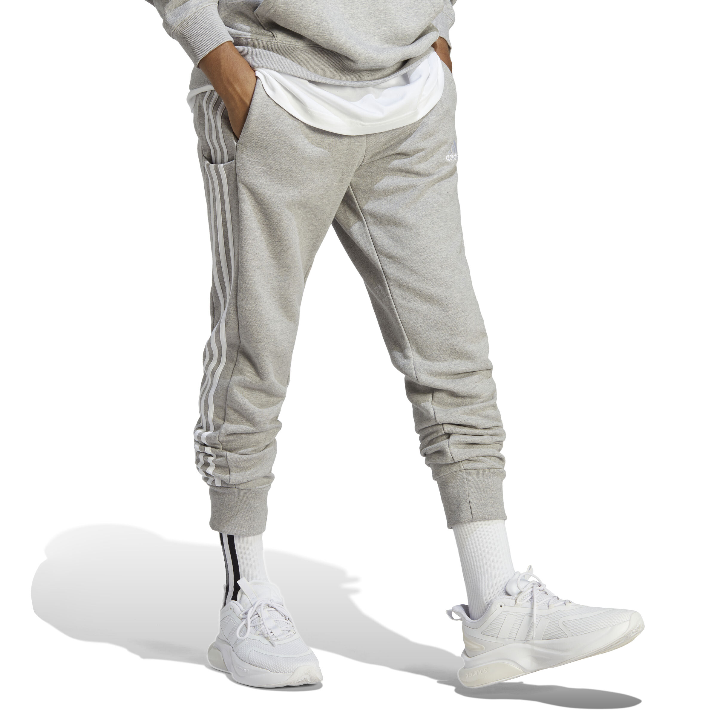Adidas 3 discount stripes jogging