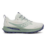 Saucony Running shoes Saucony Peregrine 15 GTX Trail Running Shoe Women-Cream,Mint