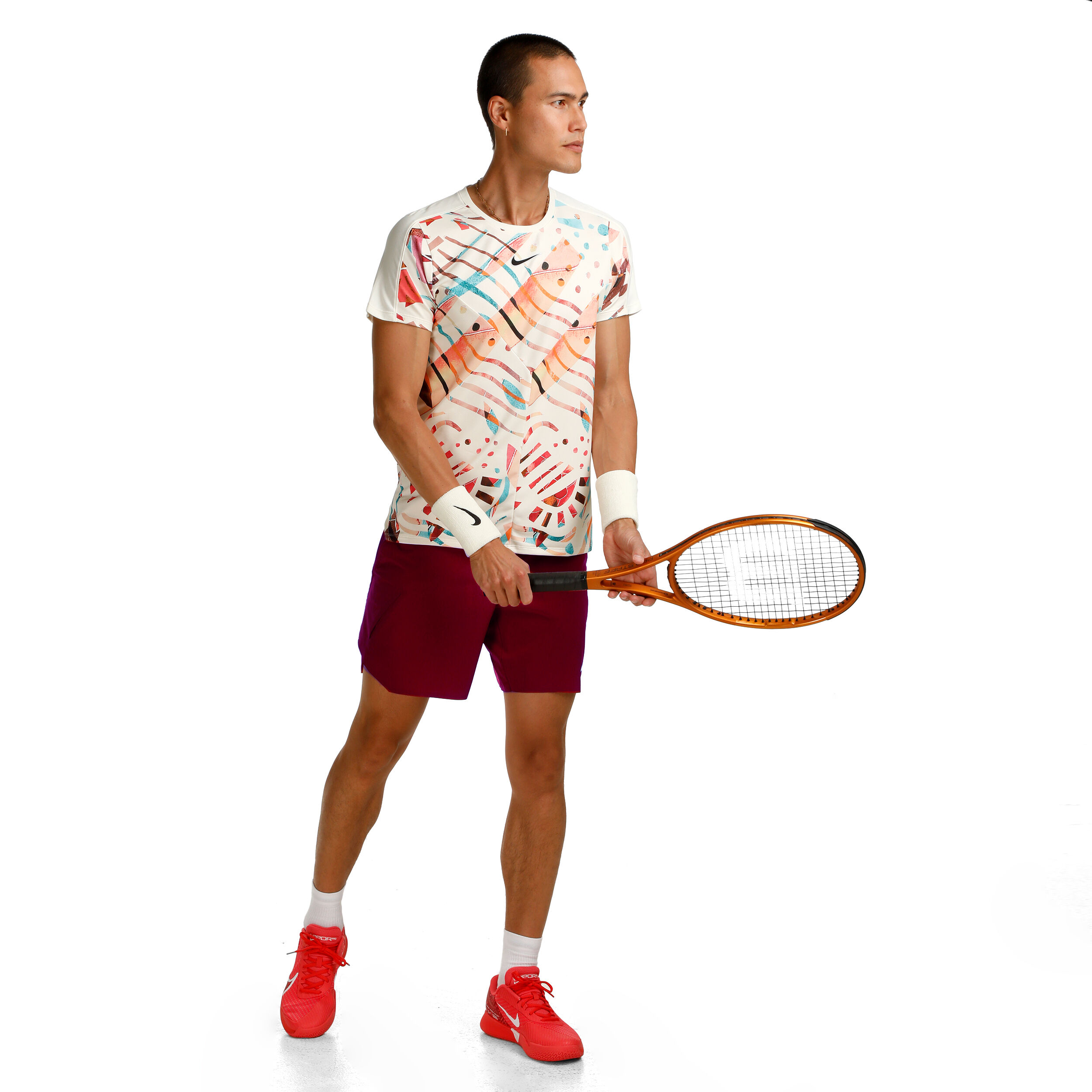 Dri Fit Court Slam Shorts Men Red