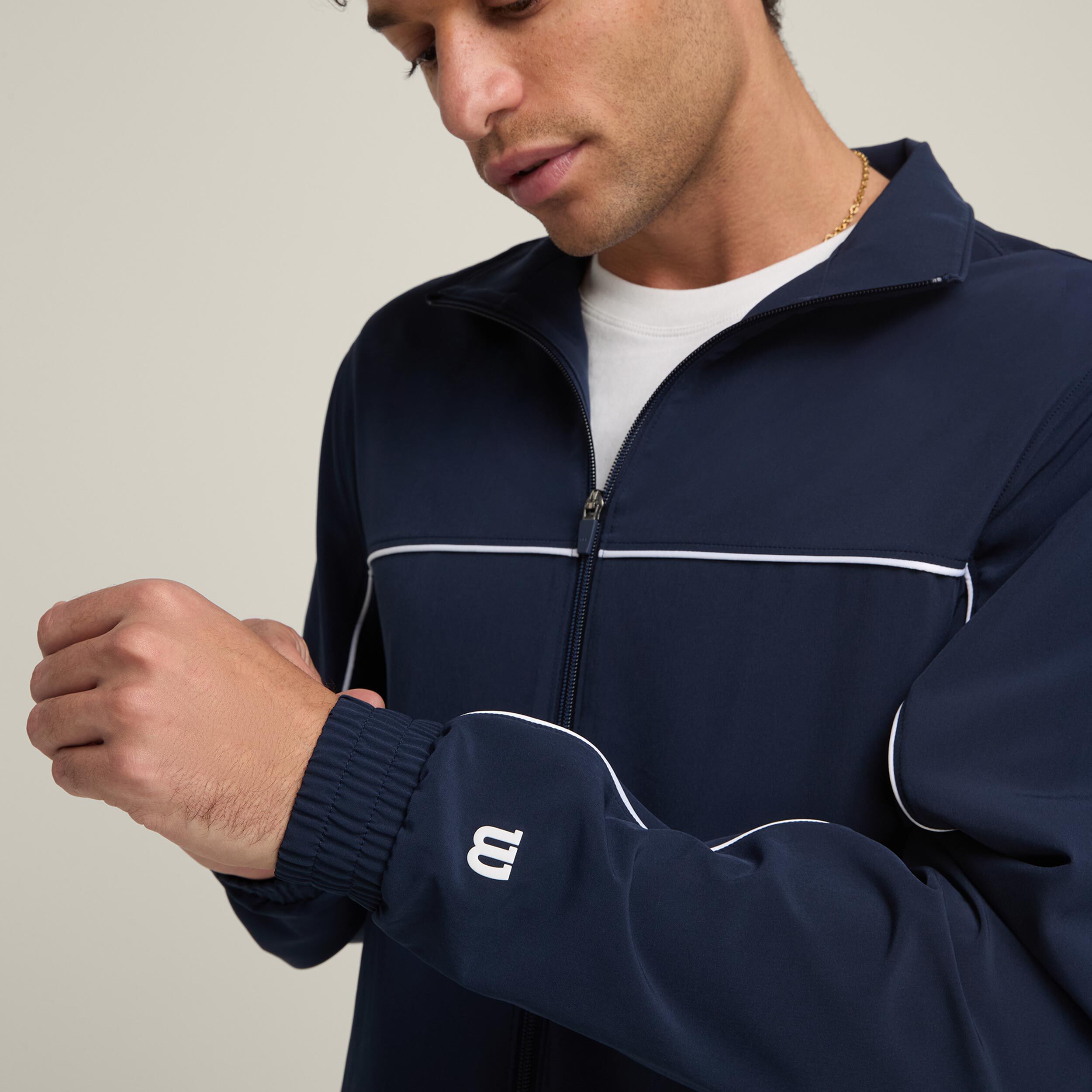 Men's wilson colorblocked puffer jacket store