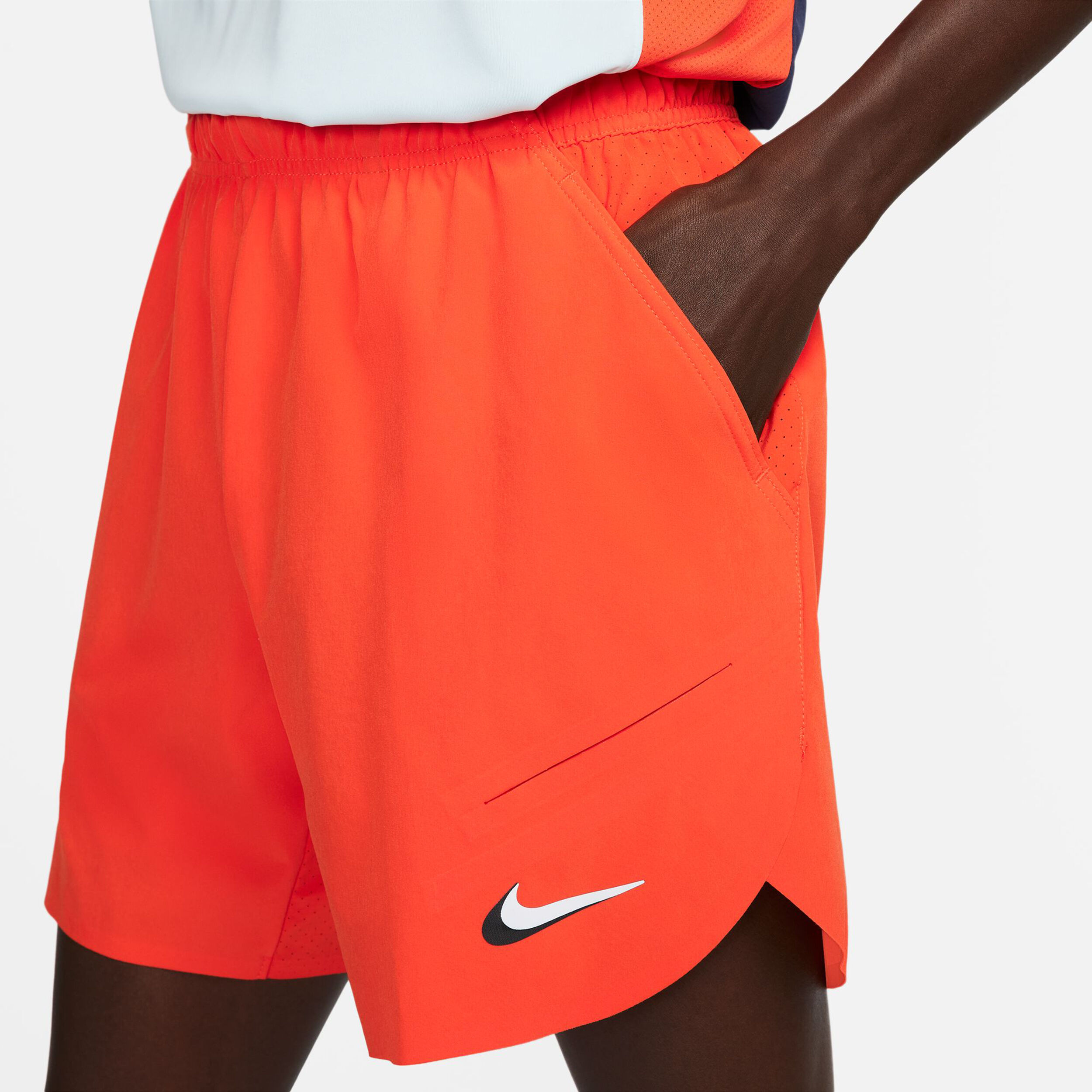 Short nike deals orange fluo