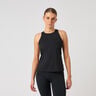 Borg Racerback Tank Top Women-Black