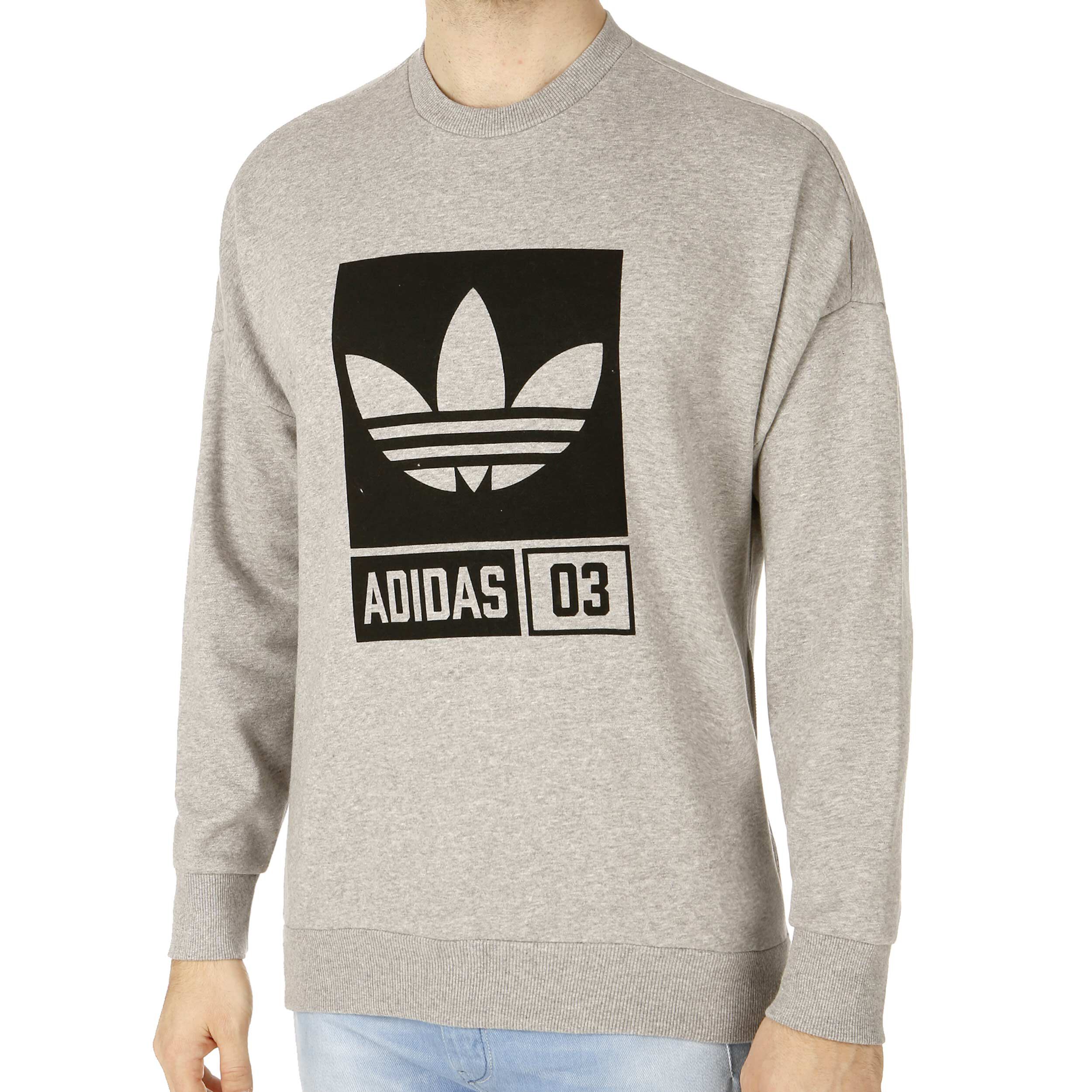 Adidas street graphic 2025 crew sweatshirt