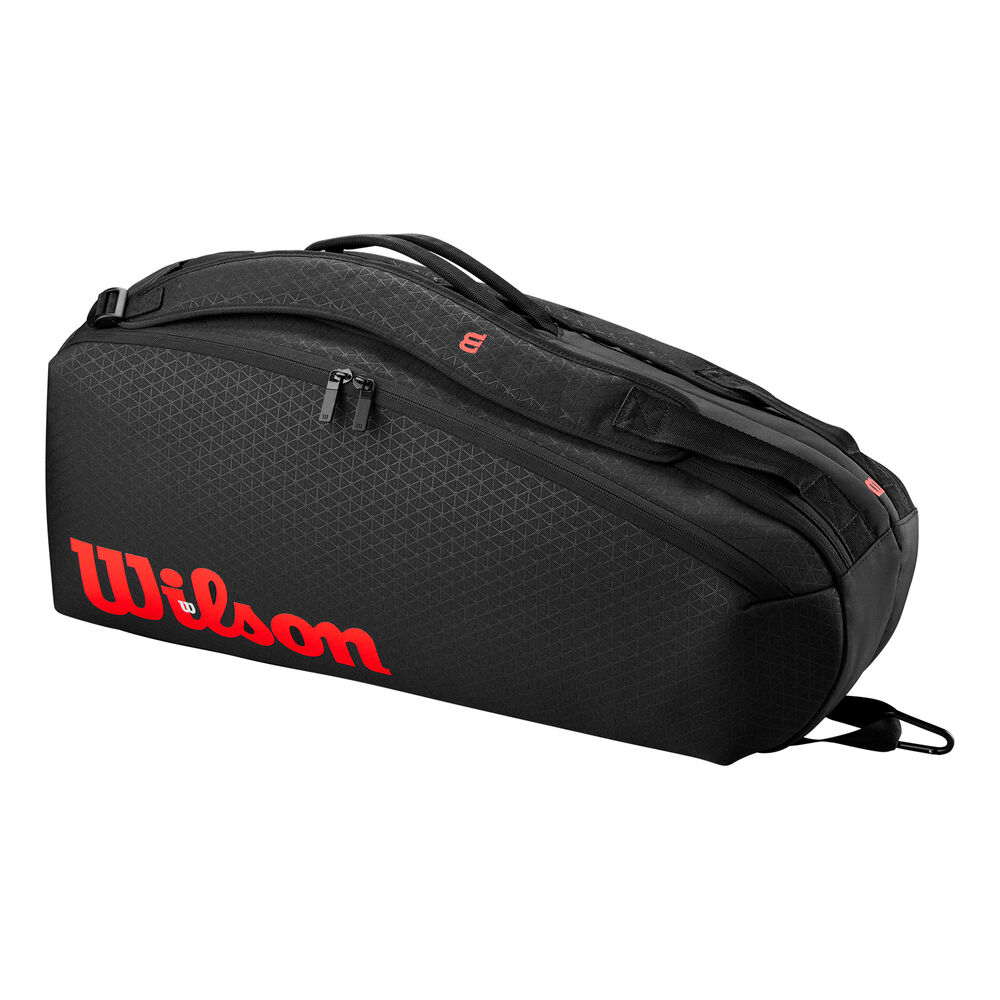 Wilson Clash V3 Super Tour Racket Bag 6 Pack black