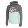 Lunis Lifestyle Hoody Men-Dark Grey,Mint