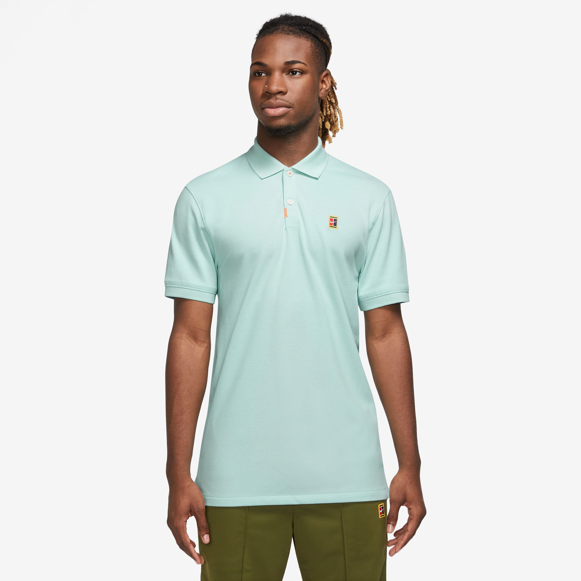 Buy Nike Dri Fit The Polo Heritage Slim 2 Polo Men Green online
