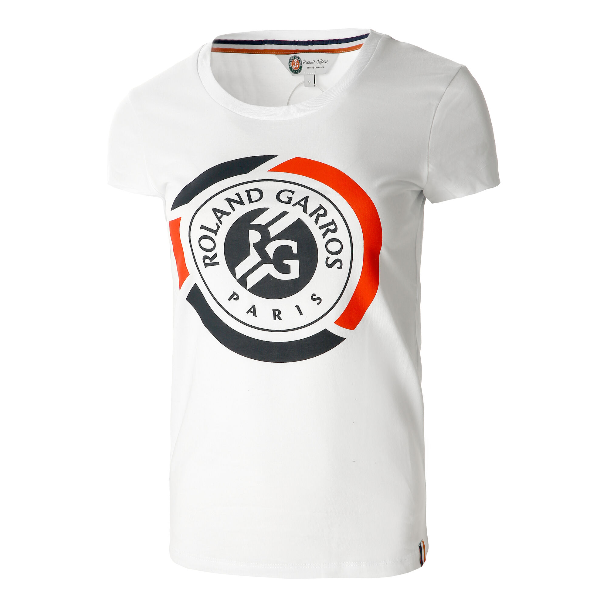 buy Roland Garros Big Logo T-Shirt Women - White, Dark ...
