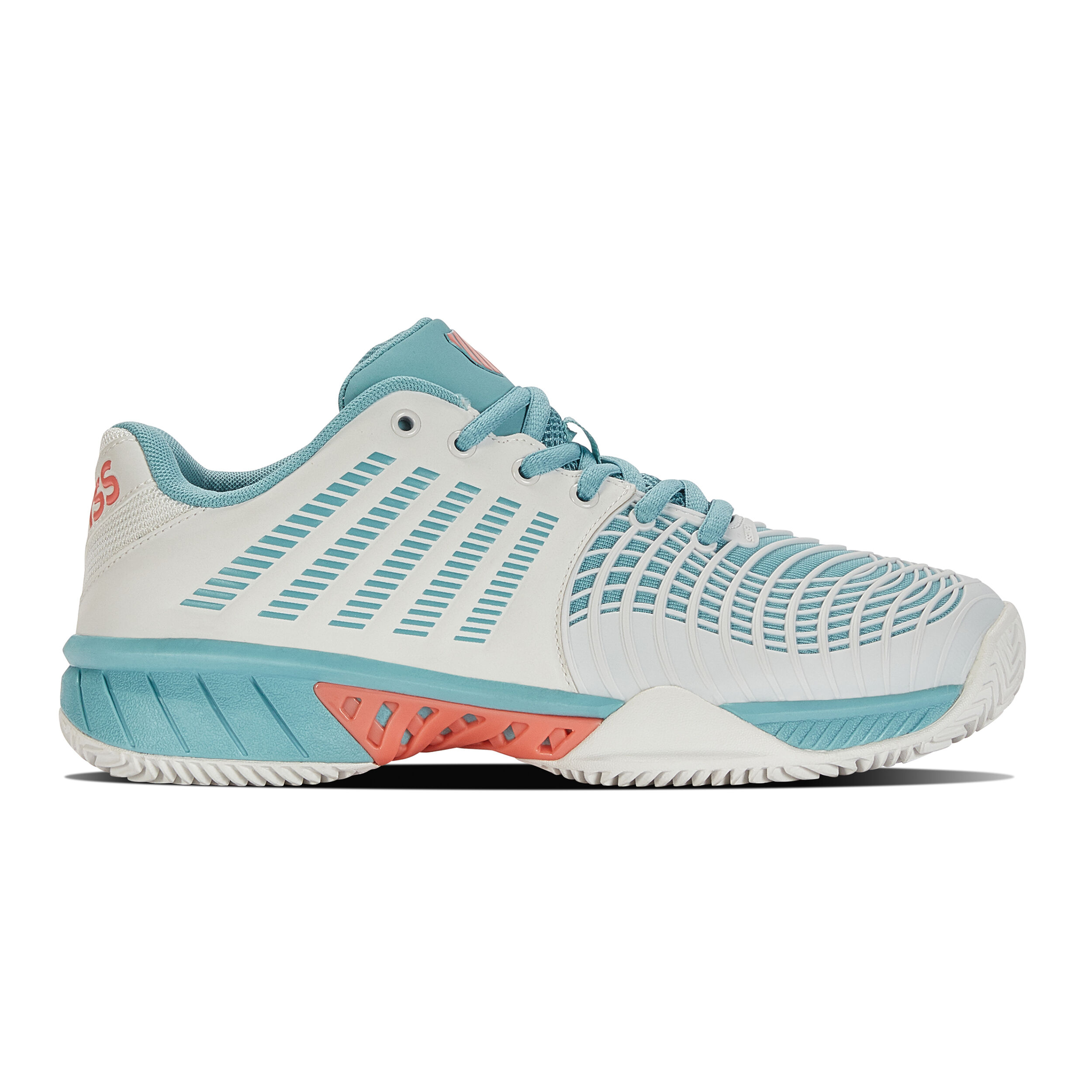 Buy K Swiss Express Light 3 Clay Court Shoe Women White Mint