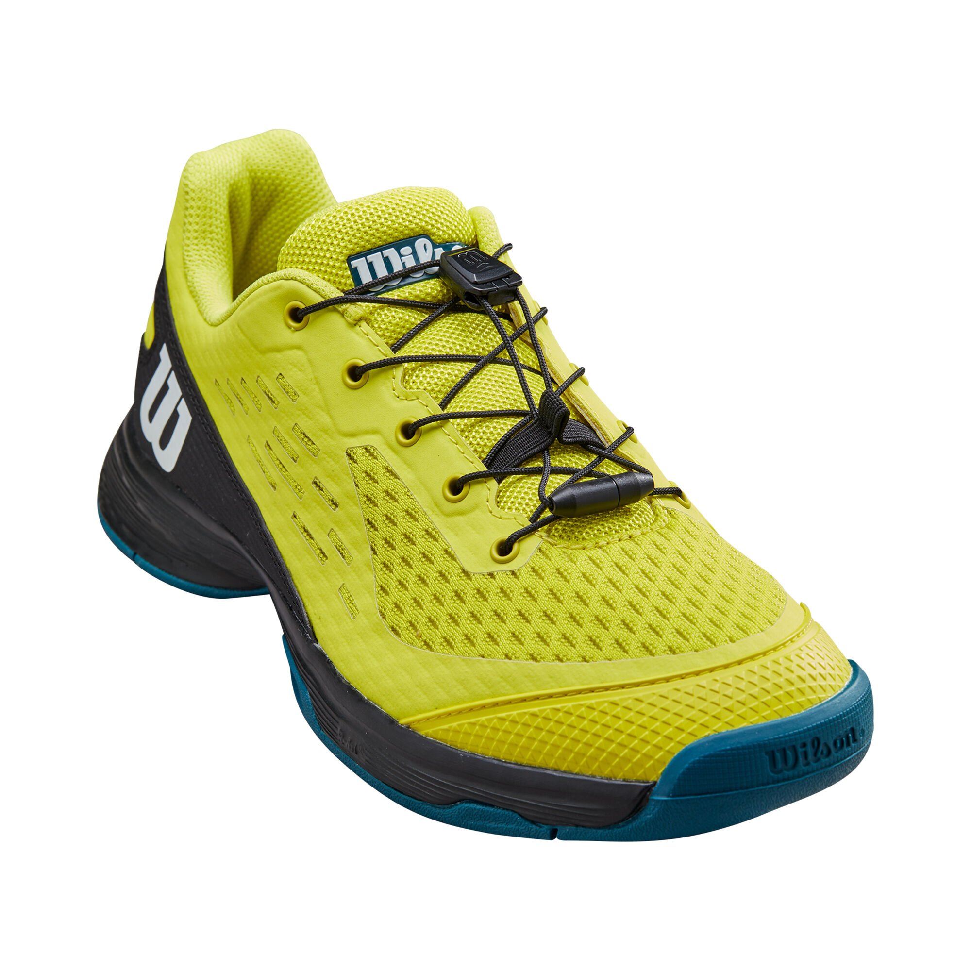 buy Wilson Rush Pro 4.0 All Court Shoe Kids - Yellow, Black online ...
