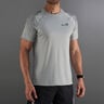 Feisty Hexagon T-Shirt Men-lightgrey