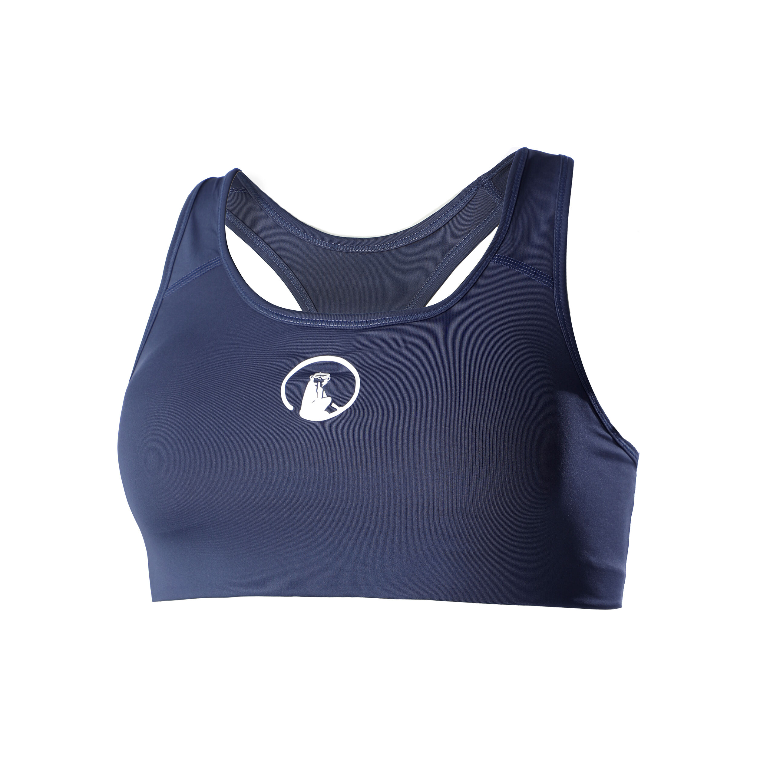 Love Padded Sports Bras Women Dark Blue