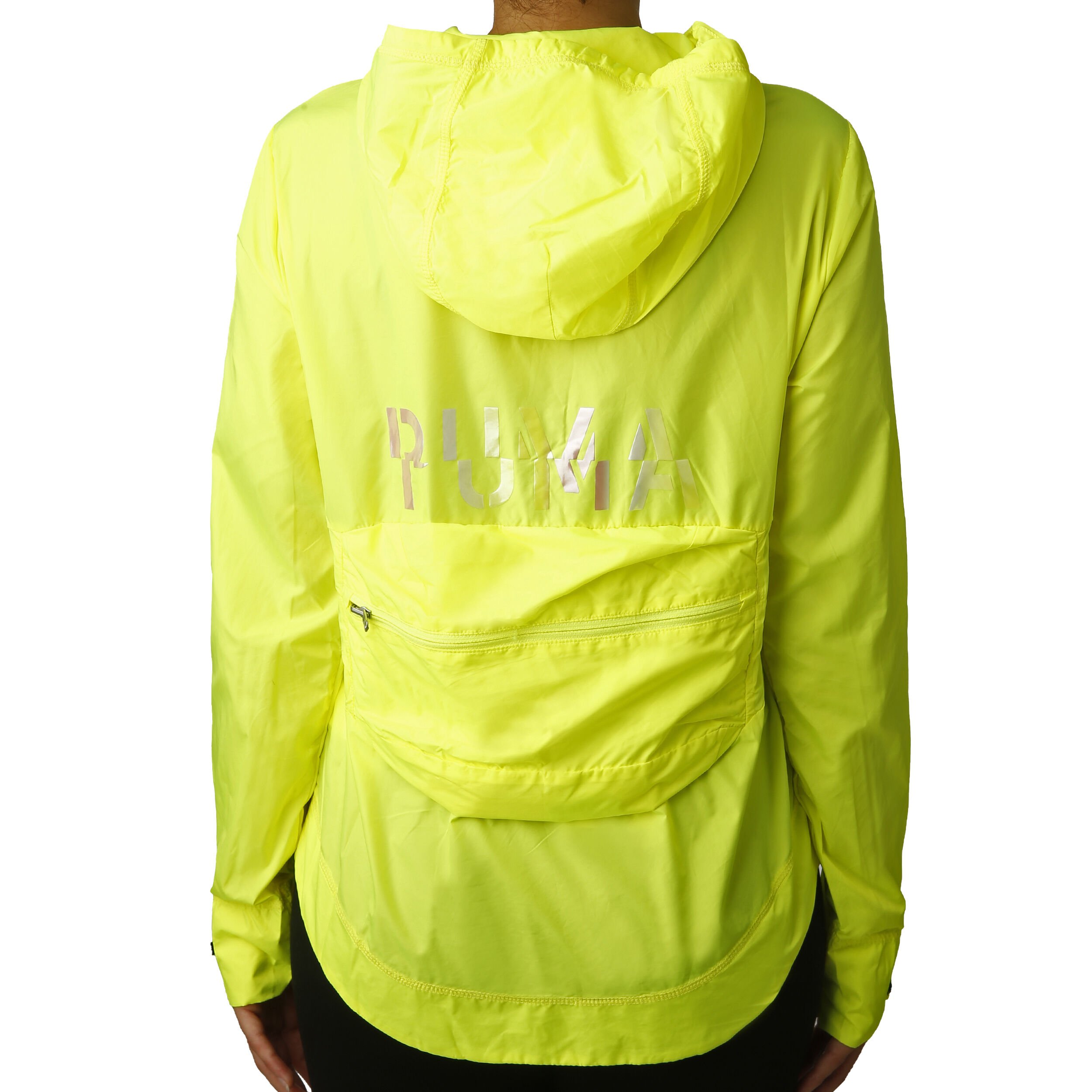Yellow running jacket women's 2025