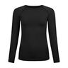 BL Top Crew Neck Performance Light Eco Long Sleeve Women-Black