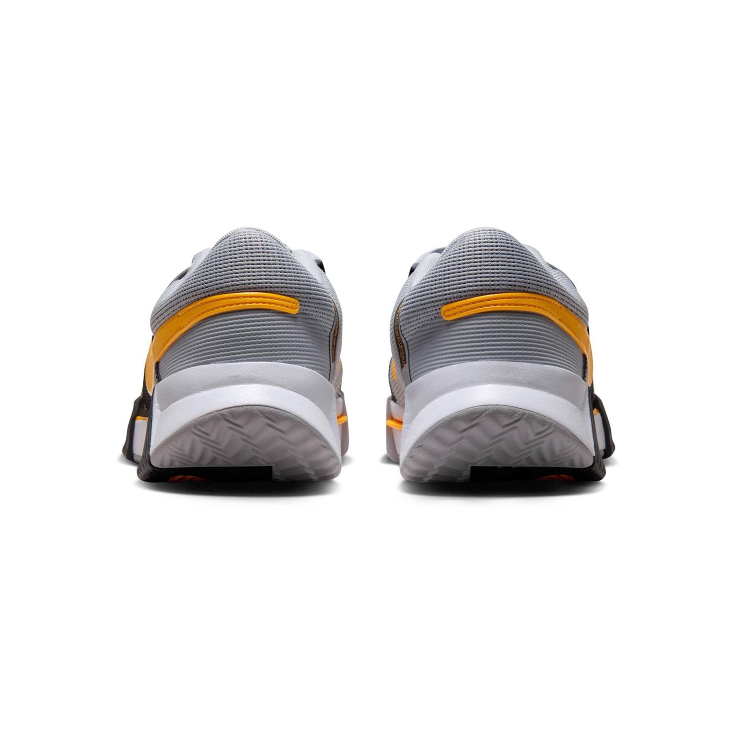Nike zoom grey and orange sales
