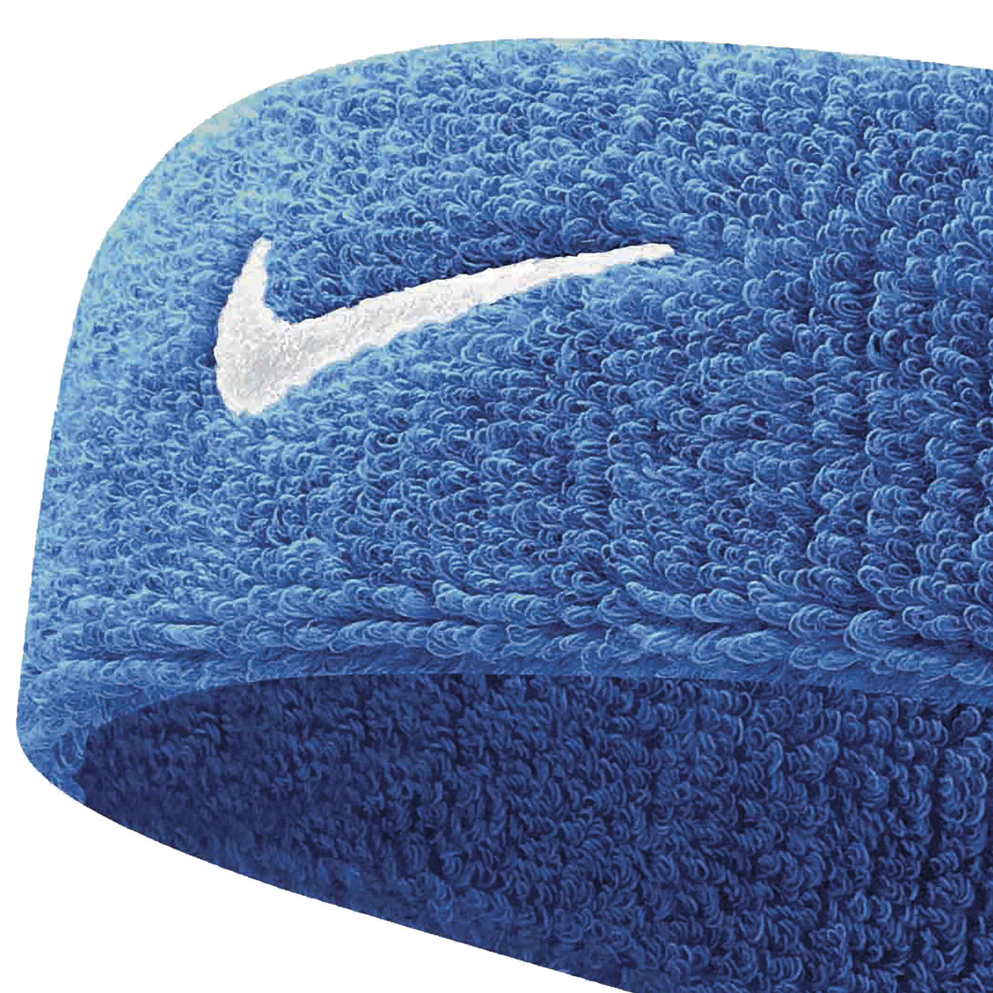 blue and white nike headband
