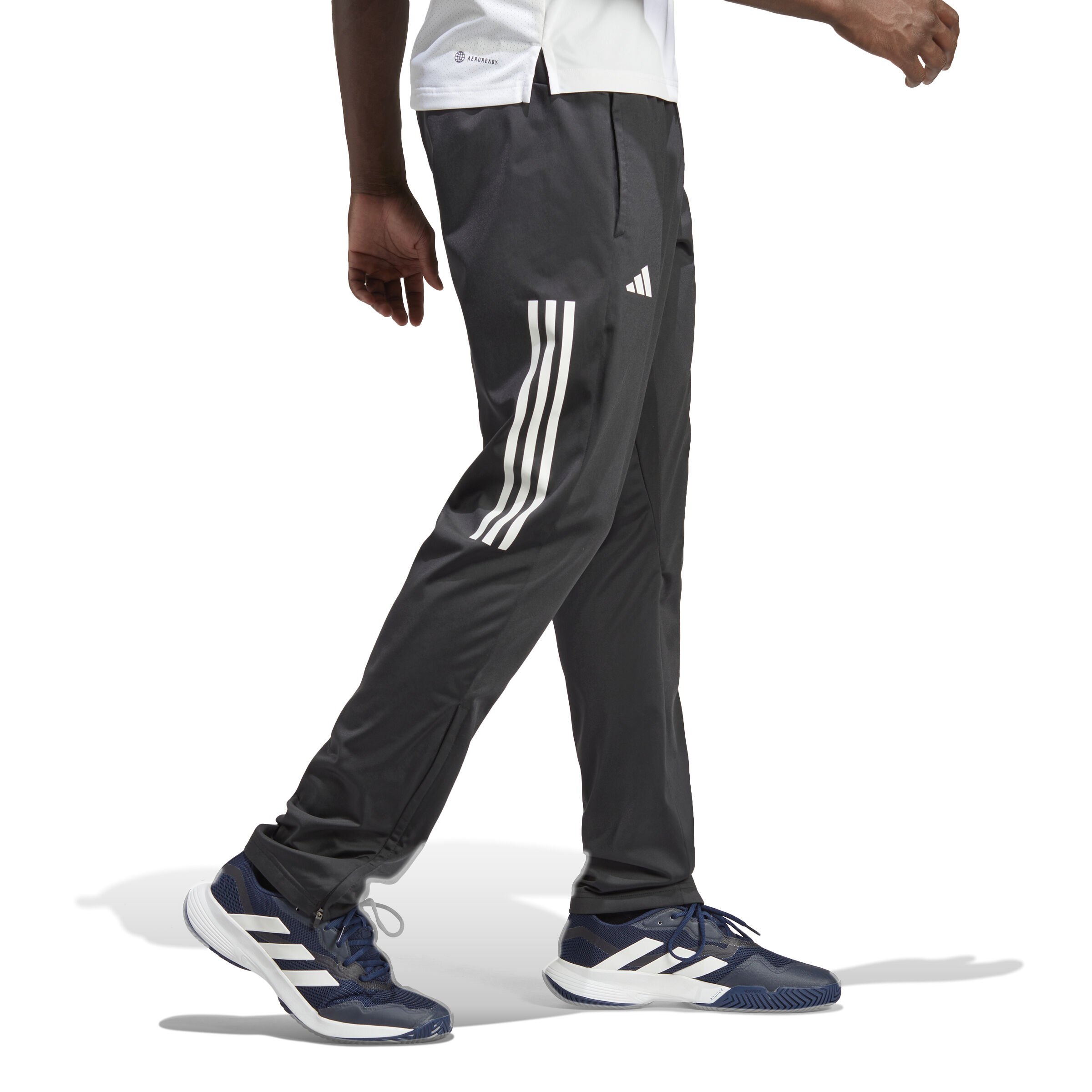 Buy adidas 3 Stripes Knitted Training Pants Men Black White online Tennis Point UK