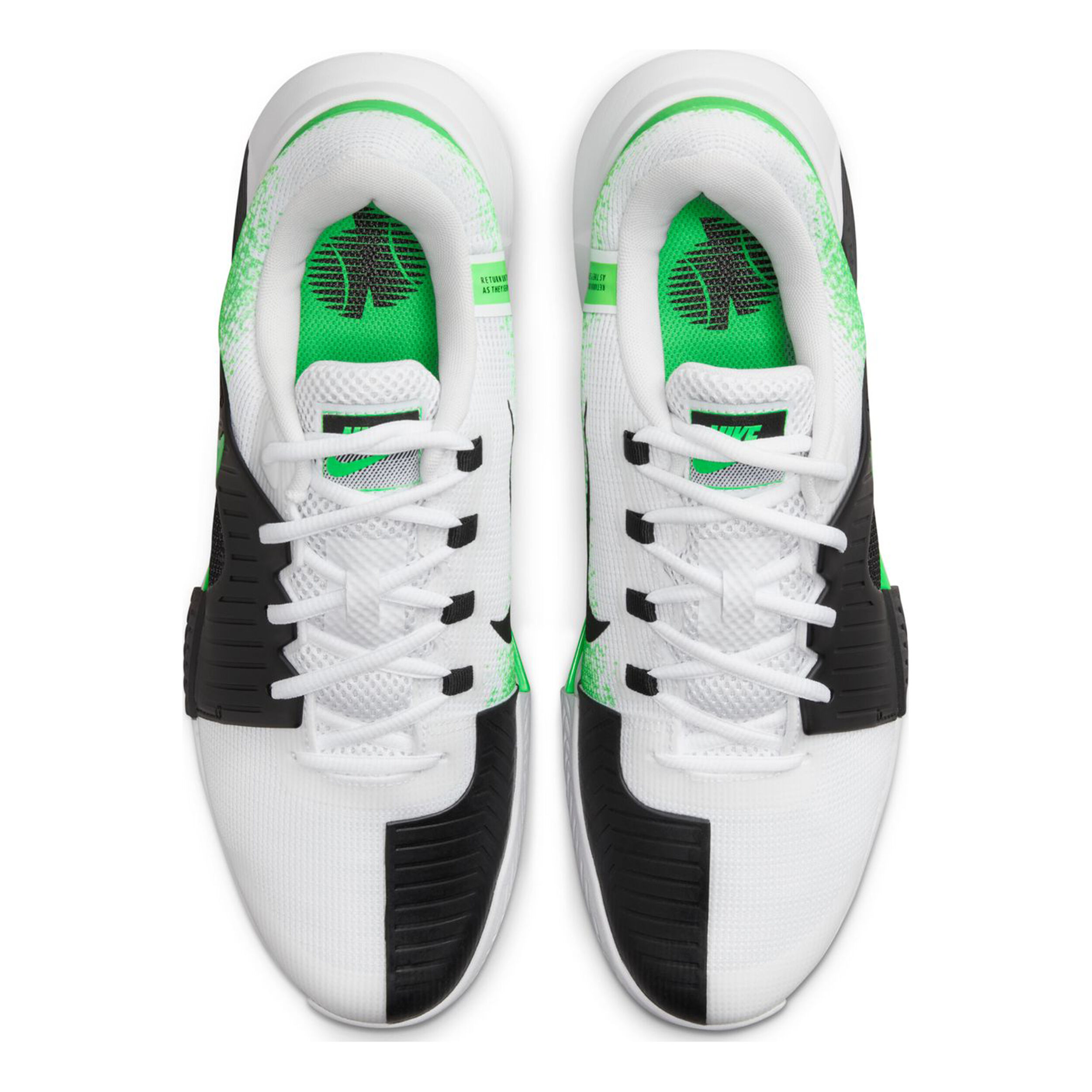 Zoom GP Challenge 1 All Court Shoe Men White Green