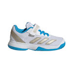 adidas Tennis shoes adidas Courtflash CF Clay court shoe Kids-white, silver