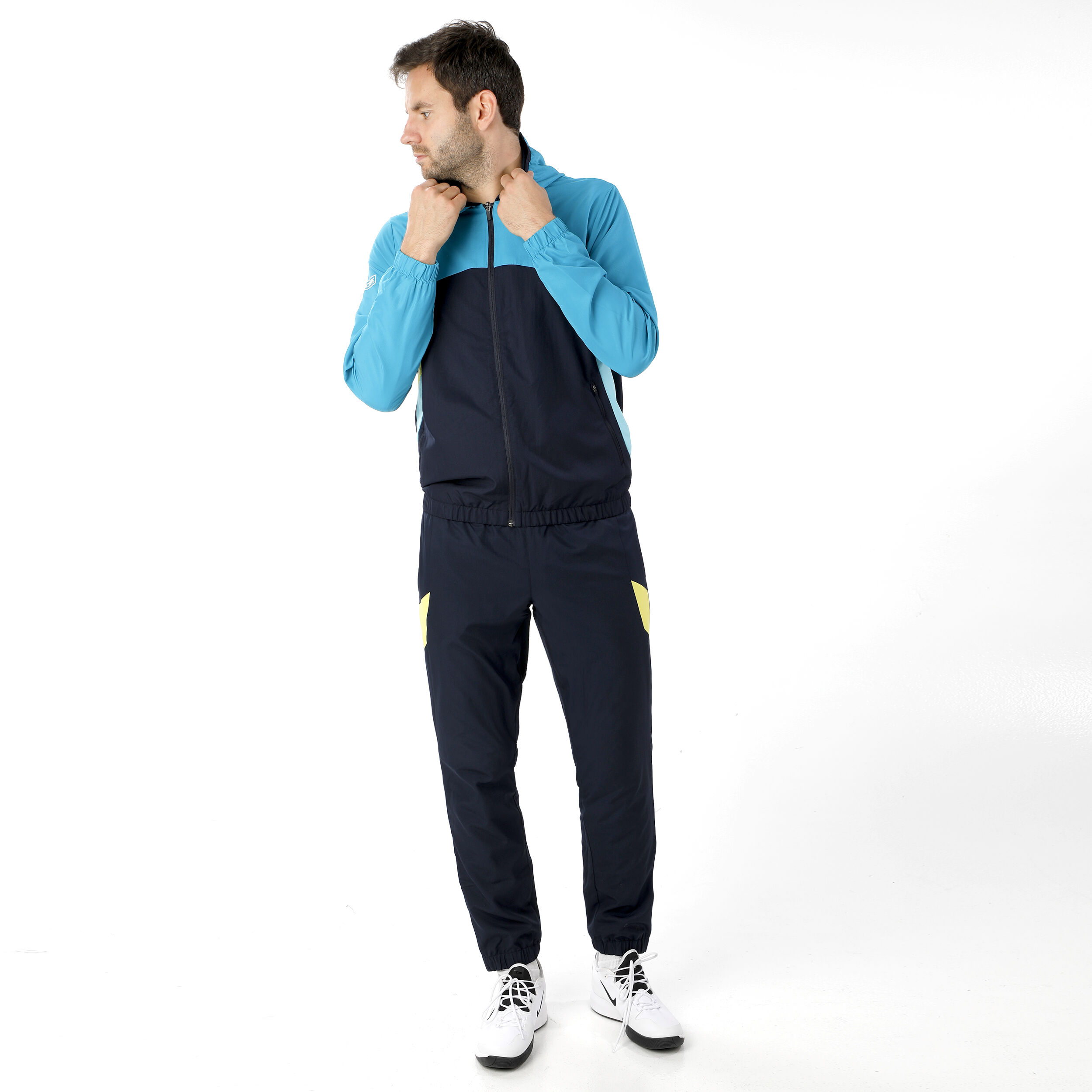 Mens lacoste jogging store suit
