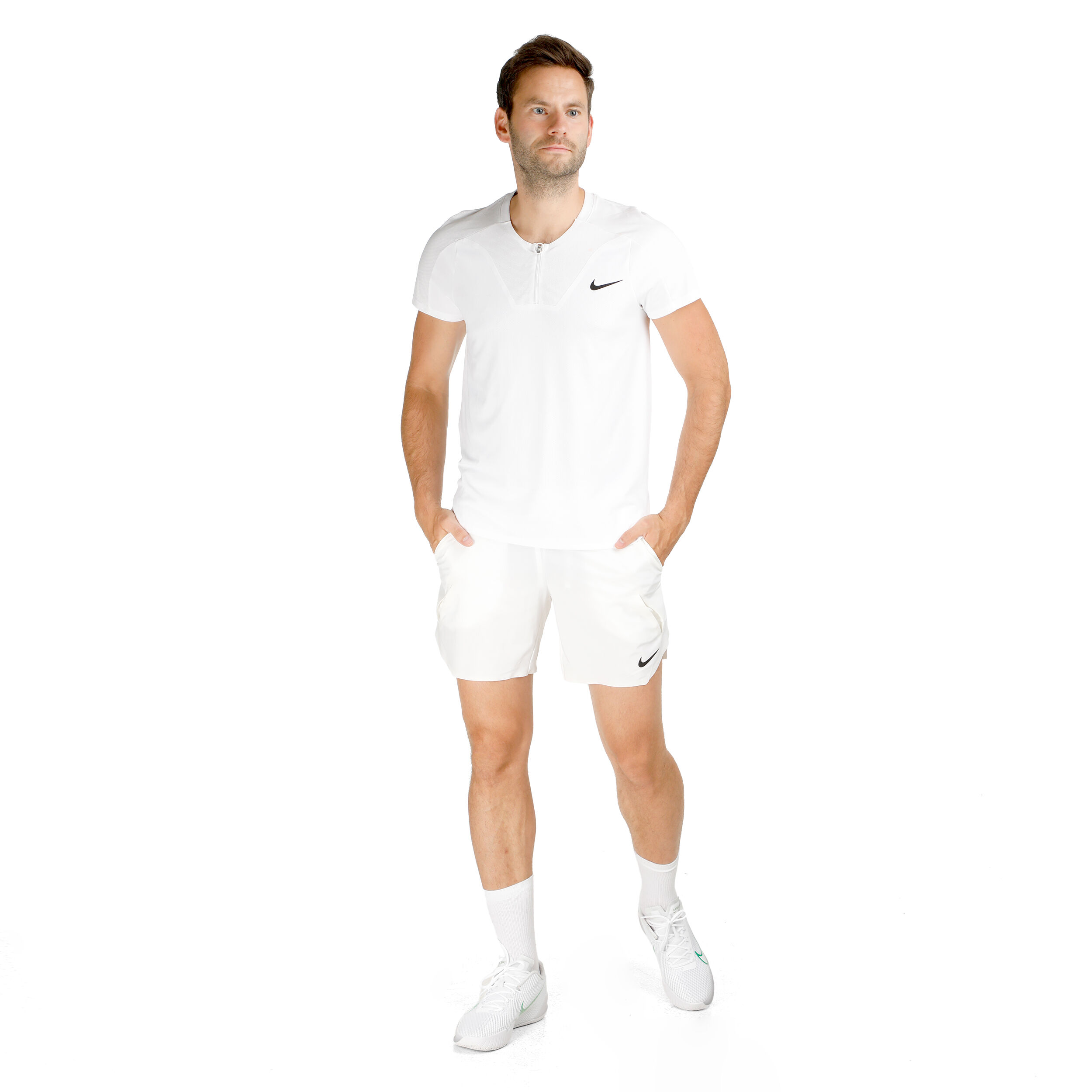 Mens tennis shorts white hotsell