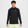 Stride Half-Zip Running shirt Men - black, silver