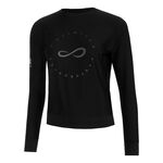 Endless Padelbekleidung Endless Inner Tech Sweatshirt Women - black, dark grey