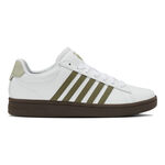 K-Swiss Shoes K-Swiss Court Tiebreak II Sneakers Men-White,Olive