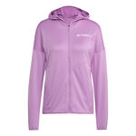 adidas Clothing adidas Terrex XPR Light Fleece Running Jacket Women-Violet