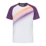 HEAD Clothing HEAD Performance T-Shirt Men - white, violet
