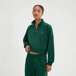 Ellesse Clothing Ellesse Carrera 1/4 Zip Long sleeve Women-dark green