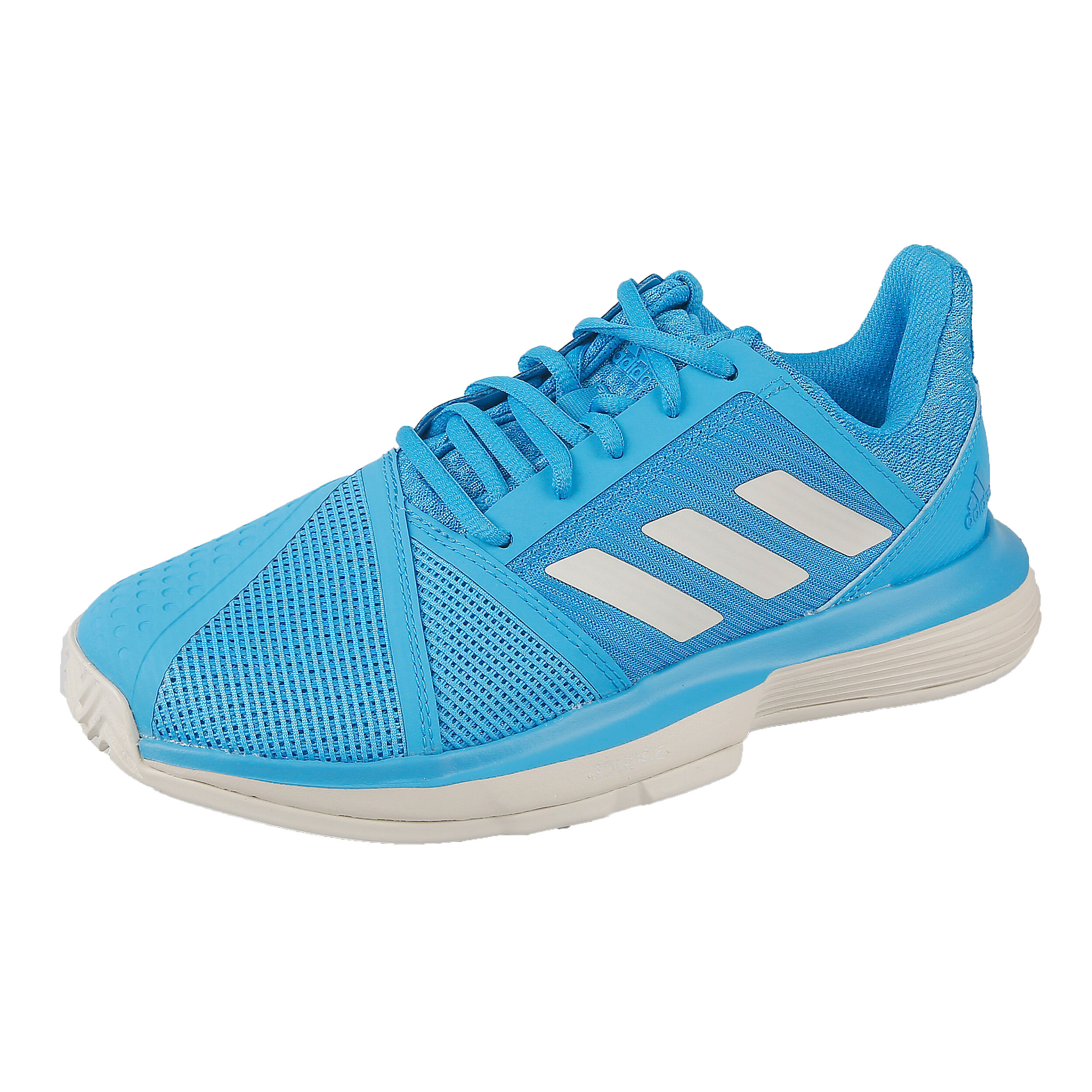 Men's courtjam bounce tennis shoes white and shock cyan shop