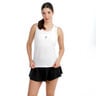 Crew Racerback Tank Top Women-white
