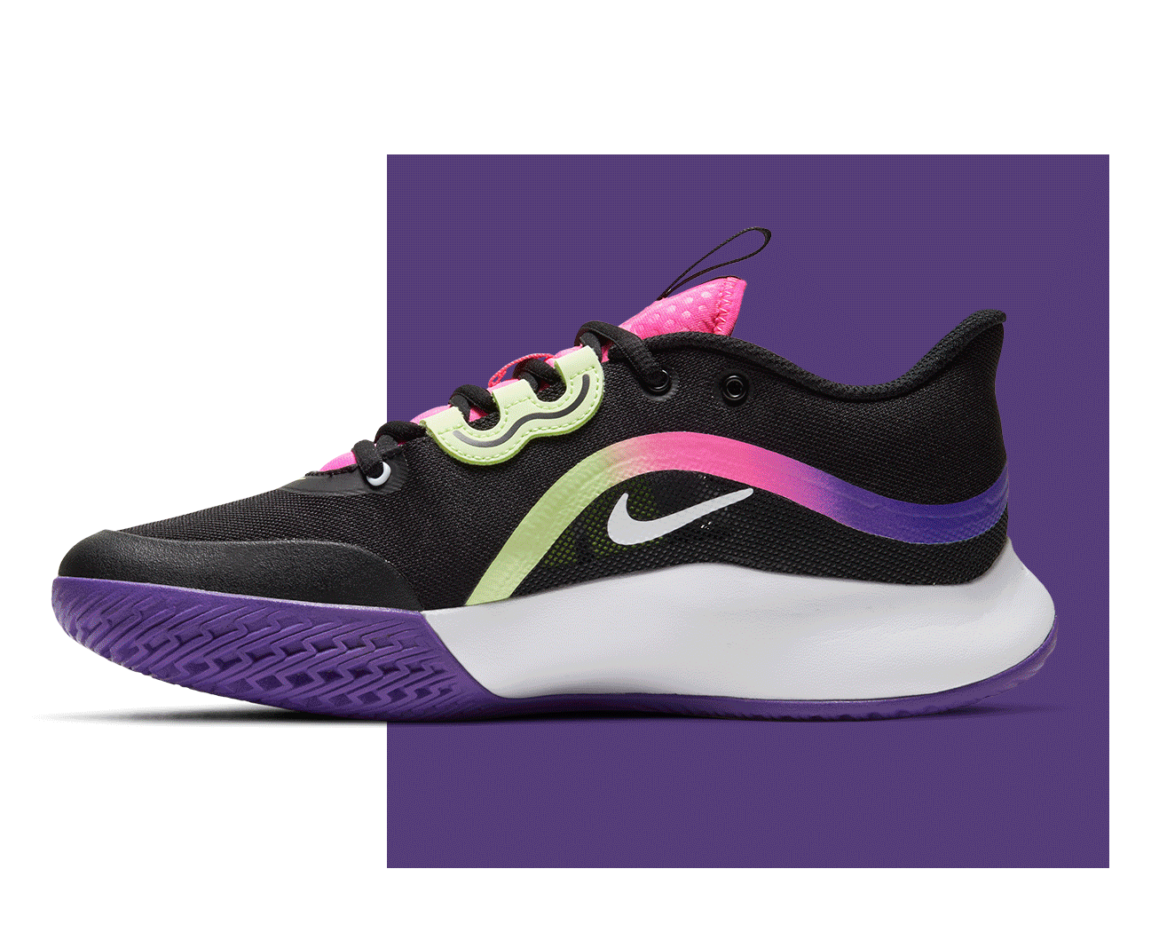 nike court neon