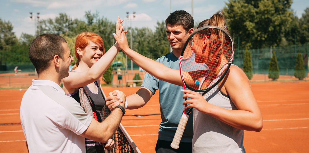 Prince Court I love Racket Tennis Italian Charm Ball